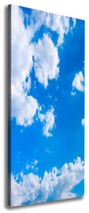 Vertikální Foto obraz na plátně Mraky na nebi ocv-97609006