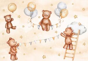 Postershop Fototapeta vliesová: Children bear - 208x146 cm