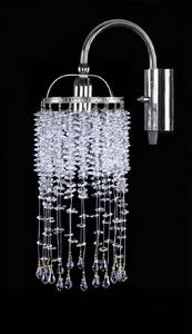 Nástěnná lampa moderní N468CLN, Varianta Stříbrná