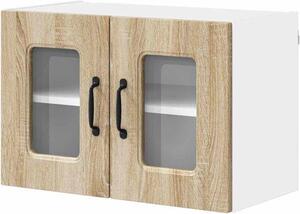 Kuchyňská skříňka – Úložná skříňka do kuchyně – Organizace kuchyně – Velký úložný prostor – 60 x 31 x 40 cm – Imitace dub Sonoma