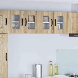 Kuchyňská skříňka – Úložná skříňka do kuchyně – Organizace kuchyně – Velký úložný prostor – 60 x 31 x 40 cm – Imitace dub Sonoma
