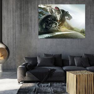 Postershop Obraz na plátně: Sport automotive motorcycle - 100x75 cm