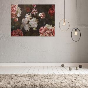 Postershop Obraz na plátně: Art flowers imitation floral - 100x75 cm