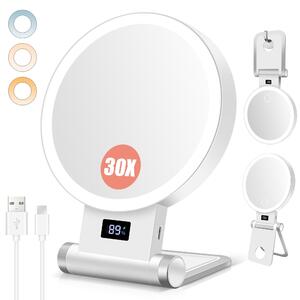 Kosmetické zrcadlo Beauty Planet s osvětlením – sada 30 kusů – zvýšená standardní kvalita