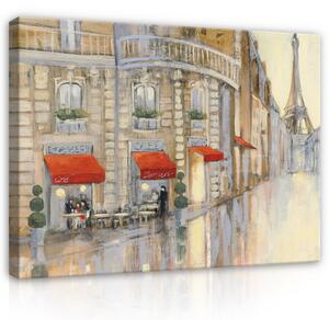 Postershop Obraz na plátně: Cities Paris View Monuments - 100x75 cm