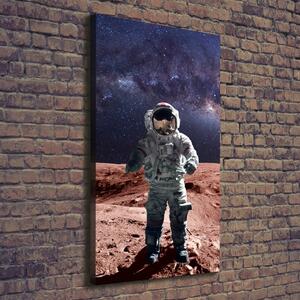 Vertikální Vertikální Foto obraz na plátně do obýváku Astronauta ocv-99633895