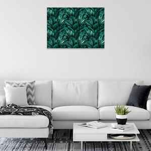Postershop Obraz na plátně: Nature leaves tropical monstera - 80x60 cm