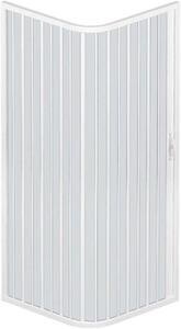 Sprchová kabina z PVC, rozměry 80x80 cm, s bočním vstupem