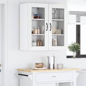 Kuchyňská skříňka – závěsný nábytek – úložný prostor do kuchyně – povrchová úprava s vysokým leskem – rozměry 40 x 31 x 80 cm – bílá barva