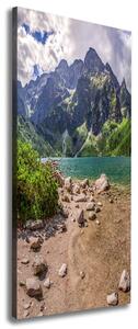 Vertikální Foto obraz na plátně Jezero v horách ocv-99700952
