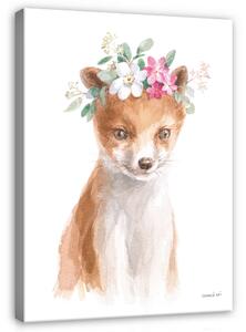 Postershop Obraz na plátně: For Children Animals Flowers Art - 100x75 cm