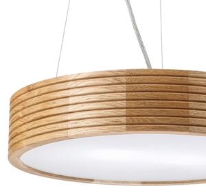 Brilagi - LED Lustr na lanku CARVALHO MODERN 2xE27/60W/230V dub pr. 37,5 cm