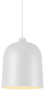 Nordlux Bílé kovové závěsné světlo Angle 20,6 cm