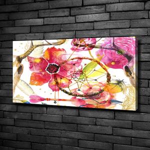 Moderní obraz canvas na rámu Květinový vzor oc-100178932