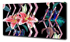 Foto obraz na plátně do obýváku Tropická lilie oc-100333021