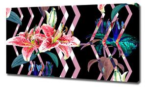 Foto obraz na plátně do obýváku Tropická lilie oc-100333021