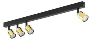 LED Bodové svítidlo TOP 4xGU10/10W/230V černá/zlatá