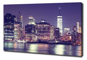 Foto obraz canvas New York noc oc-100962649