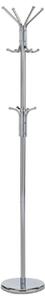 Věšák Autronic 182 cm stříbrný Kov 80001-06B CR