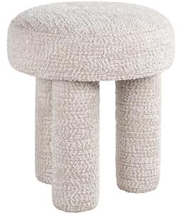 Bílá čalouněná stolička Richmond Pommery 45 cm