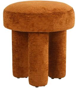 Hnědá čalouněná stolička Richmond Pommery 45 cm