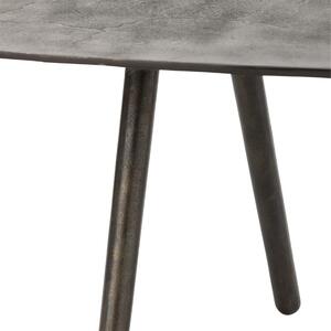 Černý kovový konferenční stolek J-line Ashara 119 x 71,5 cm