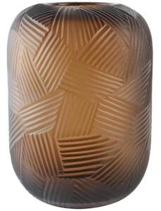 DNYMARIANNE -25% Hnědá skleněná váza Richmond Lea 20 cm