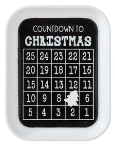 Vánoční kovový nástěnný adventní kalendář Christmas – 32*3,5*41 cm - J-Line by Jolipa