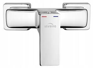 Invena Nyks, nástěnná sprchová baterie, chrom lesklý, INV-BN-28-001-S