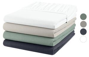 Livarno home Žerzejové napínací prostěradlo, 90-100 x 200 cm (100389490)