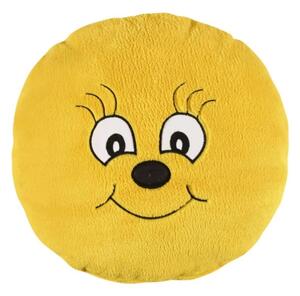 Bellatex Polštářek Kulička průměr 35 cm žlutá