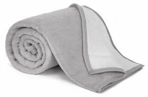 Bellatex Přikrývka KIRA PLUS jednolůžková 150x200 cm tmavá šedá, světlá šedá
