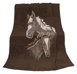 Bellatex Přikrývka Karmela PLUS jednolůžko 150x200 cm Kůň