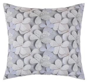 Bellatex Povláček DITA 45x45 cm Květ šedá