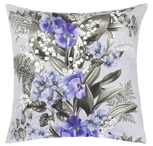 Bellatex Povláček GITA 45x45 cm Maceška fialová, šedá