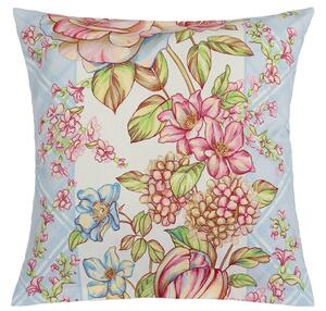 Bellatex Povláček GITA 45x45 cm Růže světlá modrá, růžová