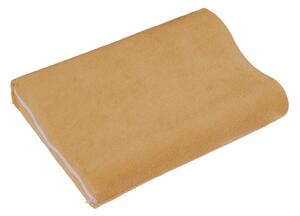 Bellatex POVLAK na anatomický polštář 45x30 cm (povlak na zip) Froté, oříšková