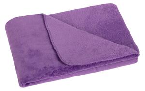 Bellatex Přikrývka Korall micro 75x100 cm fialová
