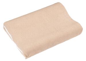 Bellatex POVLAK na anatomický polštář 45x30 cm (povlak na zip) Froté, kávová