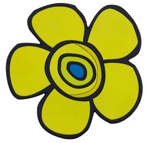 Bellatex Kuchyňská podložka 10x10 cm Kytka žlutá