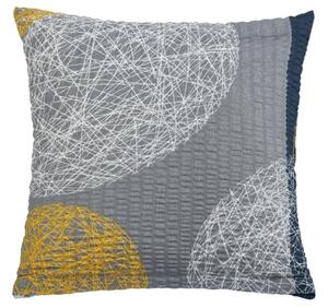 Bellatex Povláček krepový 40x40 cm Koule šedá, oranžová