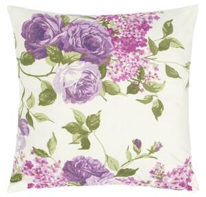 Bellatex Povláček bavlna 40x60cm na zip Růže lila