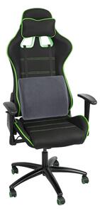 Bellatex Opěrka anatomická z Líné Visco pěny šířka 39 cm, délka 34 cm Grafitová