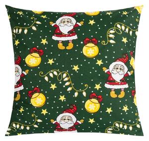 Bellatex Povláček Vánoce 45x45 cm Motiv vánoční zelená