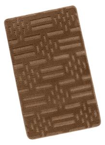 Bellatex koupelnová předložka BANY 60x100 cm Čárka hnědá