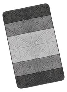 Bellatex koupelnová předložka BANY 60x100 cm Trojúhelník šedá