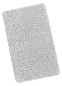 Bellatex koupelnová předložka BANY 60x100 cm Ornament světle šedá