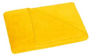 Bellatex Přikrývka Korall micro 75x100 cm žlutá