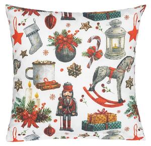 Bellatex Povláček bavlněný vánoce 40x40 cm Louskáček