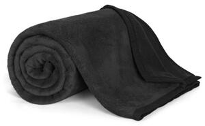 Bellatex Přikrývka Korall micro jednolůžko 150x200 cm černá